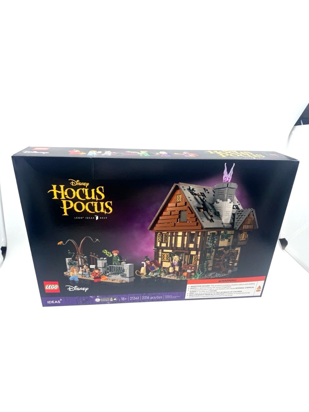LEGO Ideas: Disney Hocus Pocus: The Sanderson Sisters' Cottage (21341) NEW